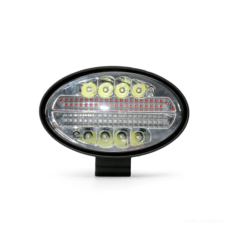 RCJLED 144W Oval Dual-Color LED Work Light