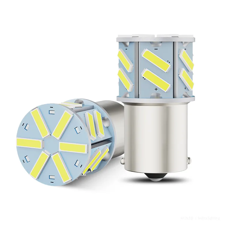 RCJLED 1156/1157 7020 18-SMD LED Signal Bulb