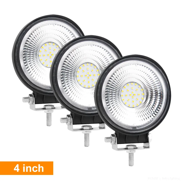 RCJLED 27W/42W/48W/84W Round LED Work Light