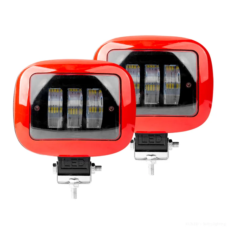 RCJLED 30W Red-Housing LED Work Light