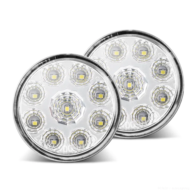 RCJLED 27W Compact Round LED Work Light