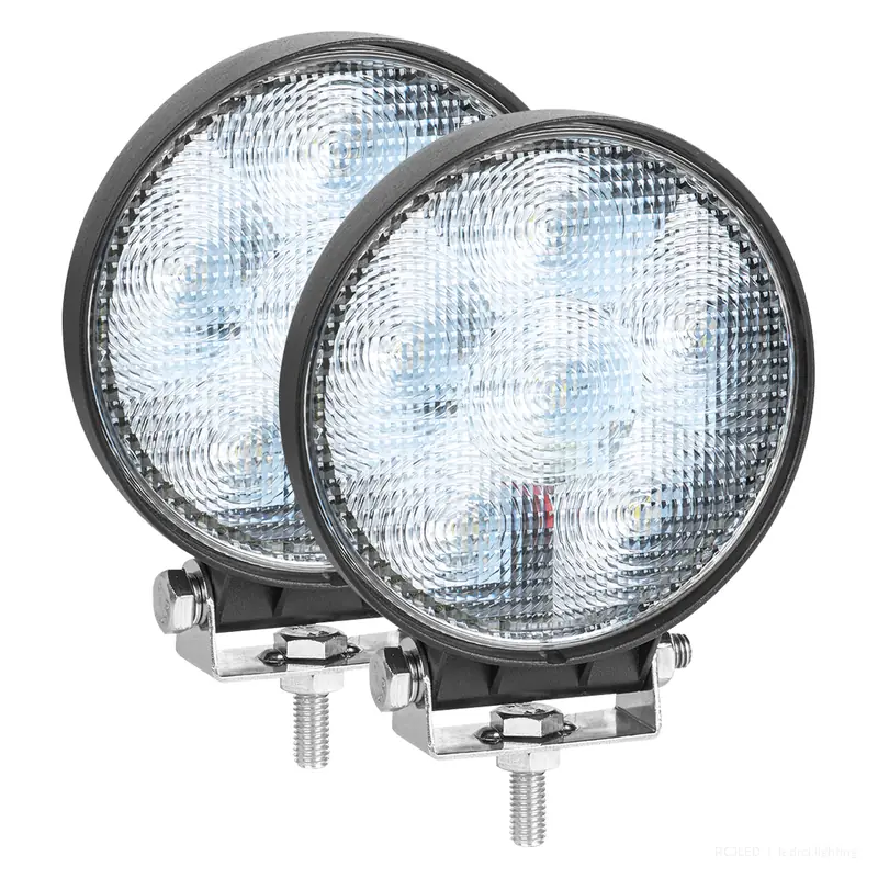 RCJLED 18W Round Flood LED Work Light