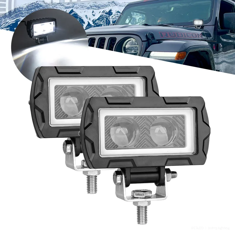 RCJLED 20W Mini LED Work Light Bar