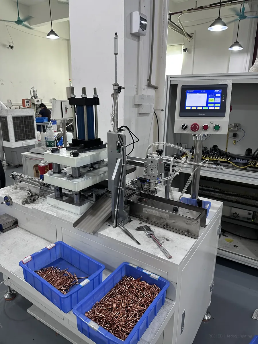 RCJLED machinery for manufacturing semi-finished lighting components