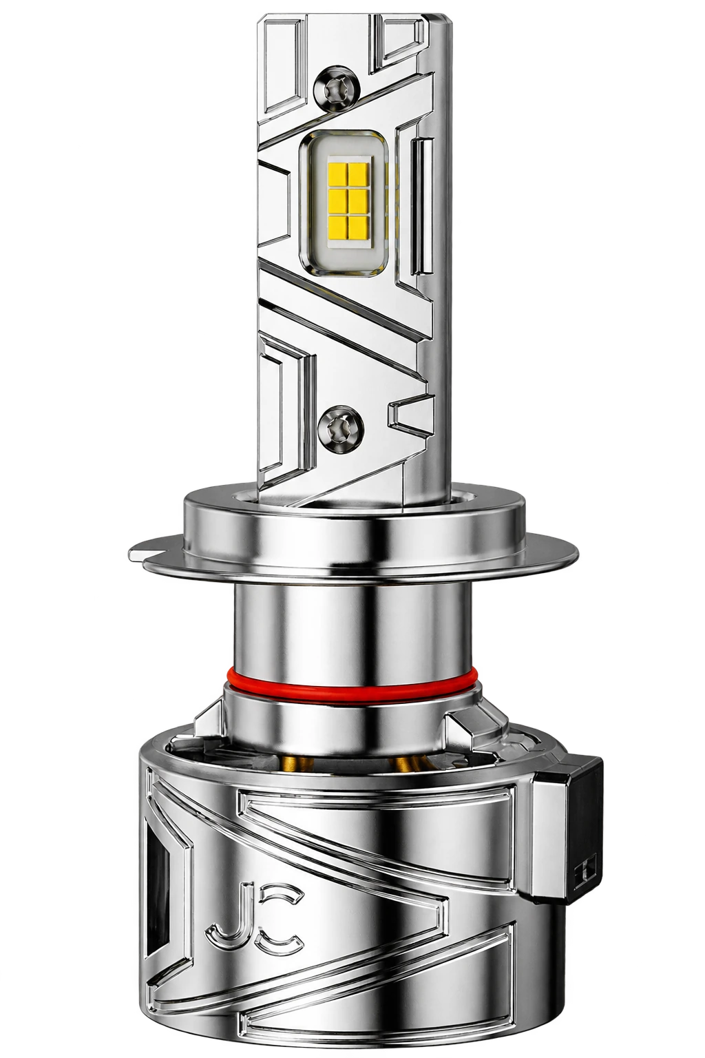 RCJLED JC series flagship LED headlight with its original machined housing