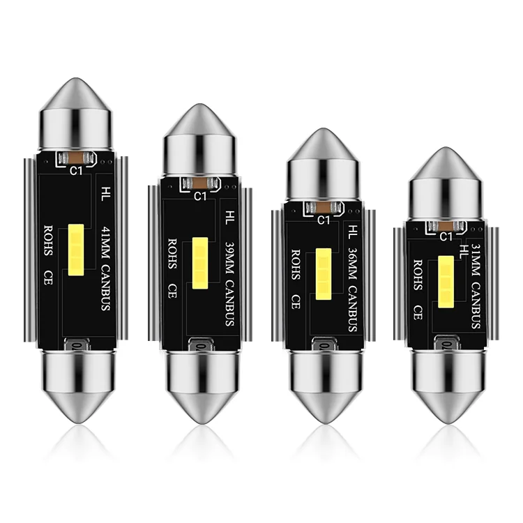 RCJLED Festoon COB Canbus LED Bulb