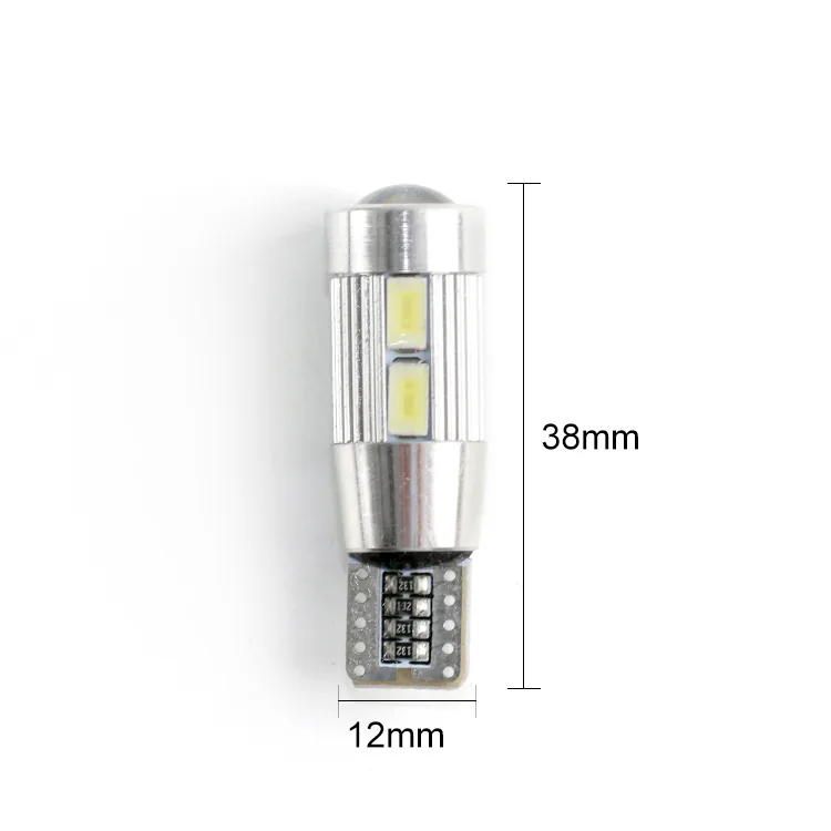 RCJLED T10 5630 10-SMD Canbus LED Bulb