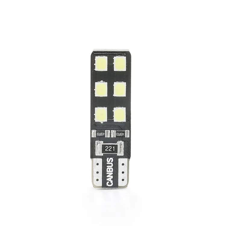 RCJLED T10 2835 12-SMD Canbus LED Bulb