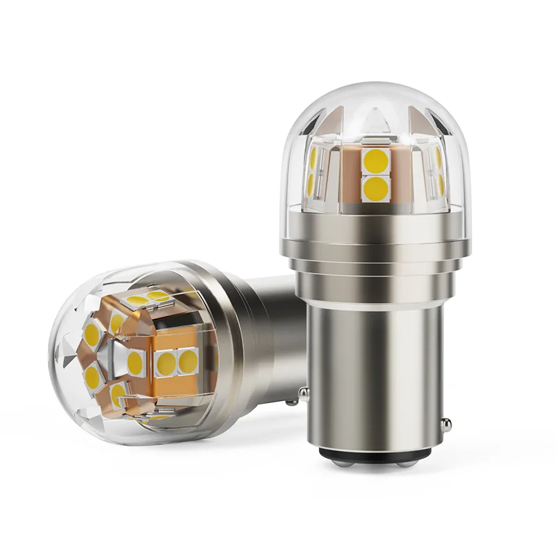 RCJLED S25 15-SMD Canbus LED Signal Bulb