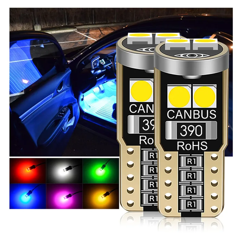 RCJLED T10 3030 6-SMD Canbus LED Bulb