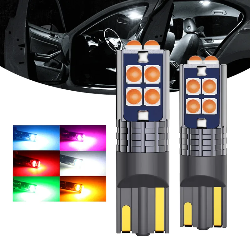 RCJLED T10 3030 10-SMD Canbus LED Bulb