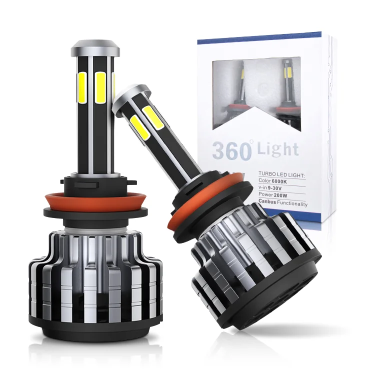 RCJLED C50 50W H4 LED Headlight