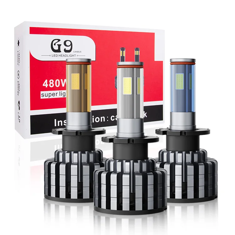 RCJLED 60W H1/H3 6000K LED Headlight