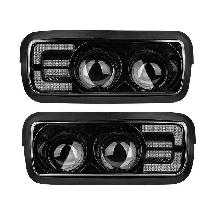 RCJLED 60W LED Fog Light with Turn Signal