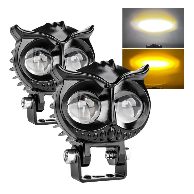 RCJLED OWL Mini Motorcycle Driving Light