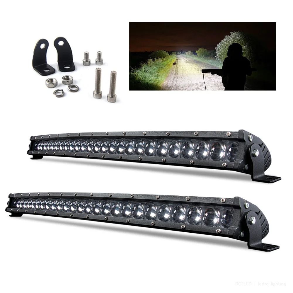RCJLED 50-Inch Curved LED Light Bar