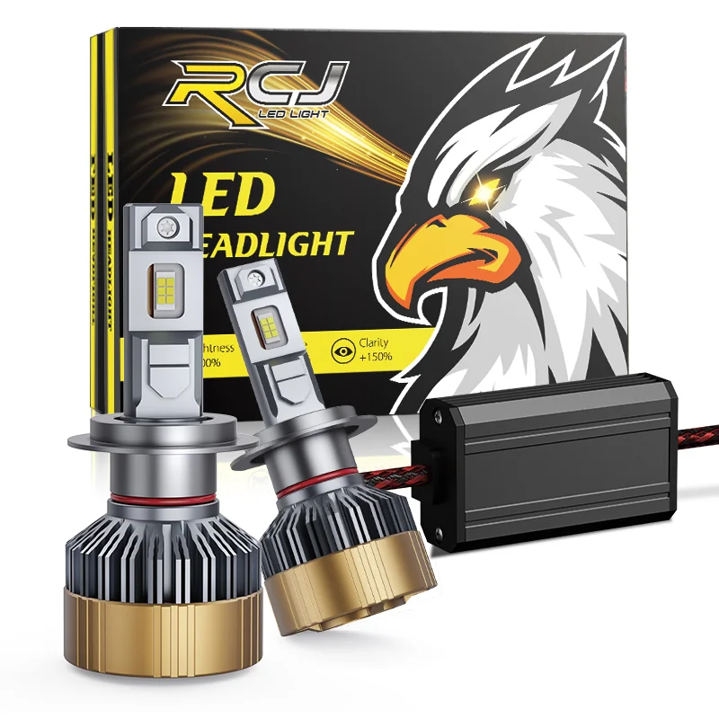 RCJLED 72W H1 LED Headlight