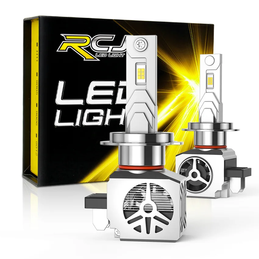 RCJLED 12V 60W H7/9012 LED Headlight
