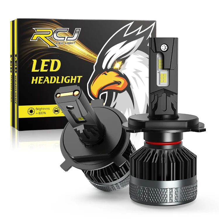 RCJLED 120W H4/9007 LED Headlight