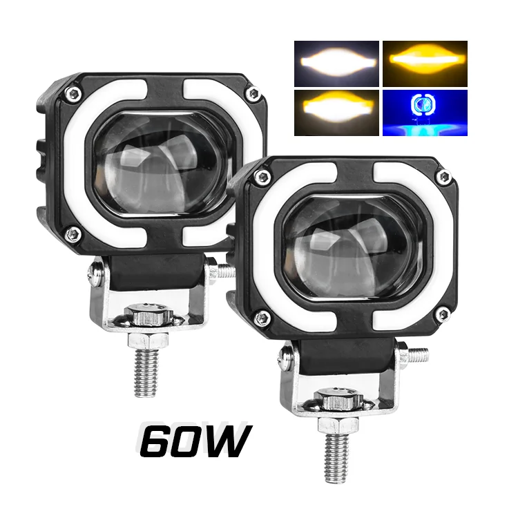 RCJLED 60W Motorcycle Fog Light
