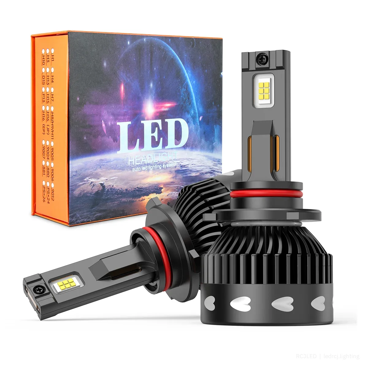 RCJLED L16 60W H4 LED Headlight