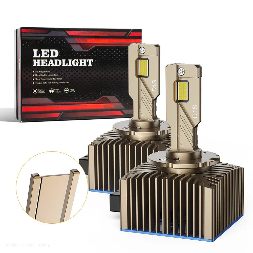 RCJLED D60 6000K 60W LED Headlight
