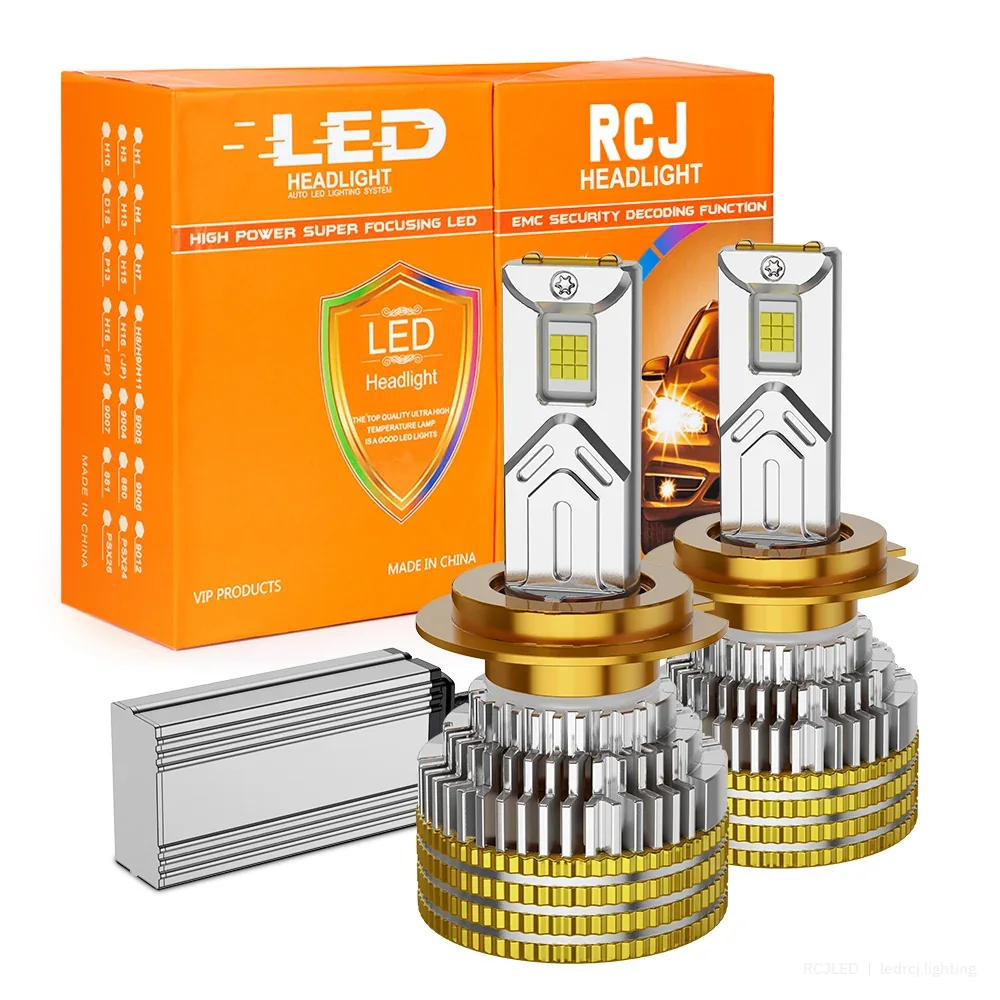RCJLED R14 120W H7 LED Headlight