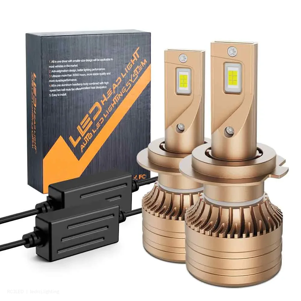 RCJLED K8 25W H7 LED Headlight