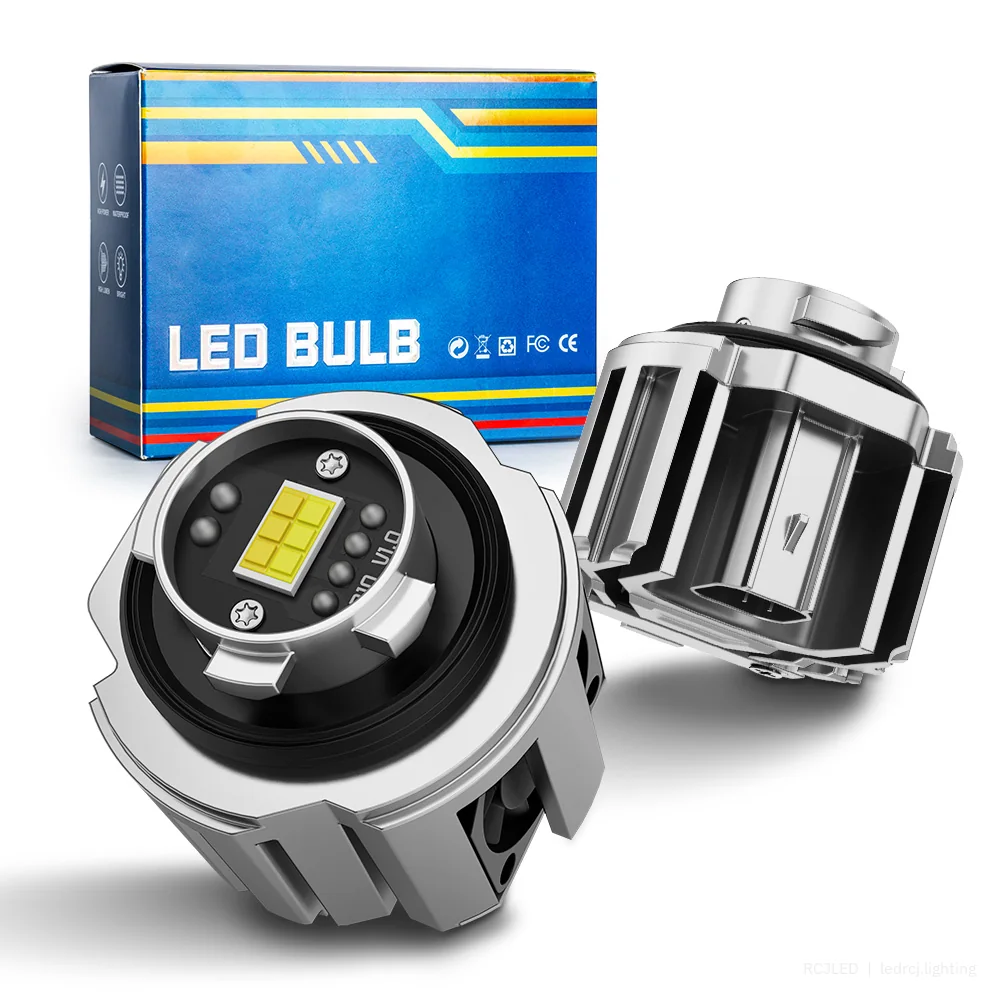 RCJLED 26W Dual-Color Motorcycle Fog Light