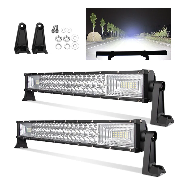 RCJLED Single-Row 6D LED Light Bar