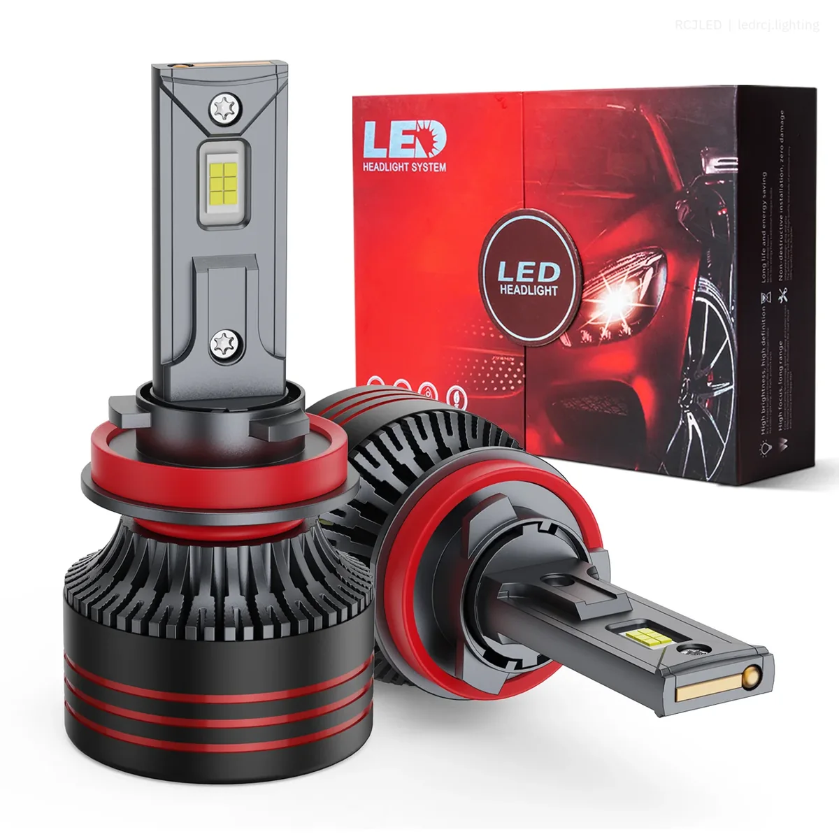 RCJLED M8Pro 65W LED Headlight
