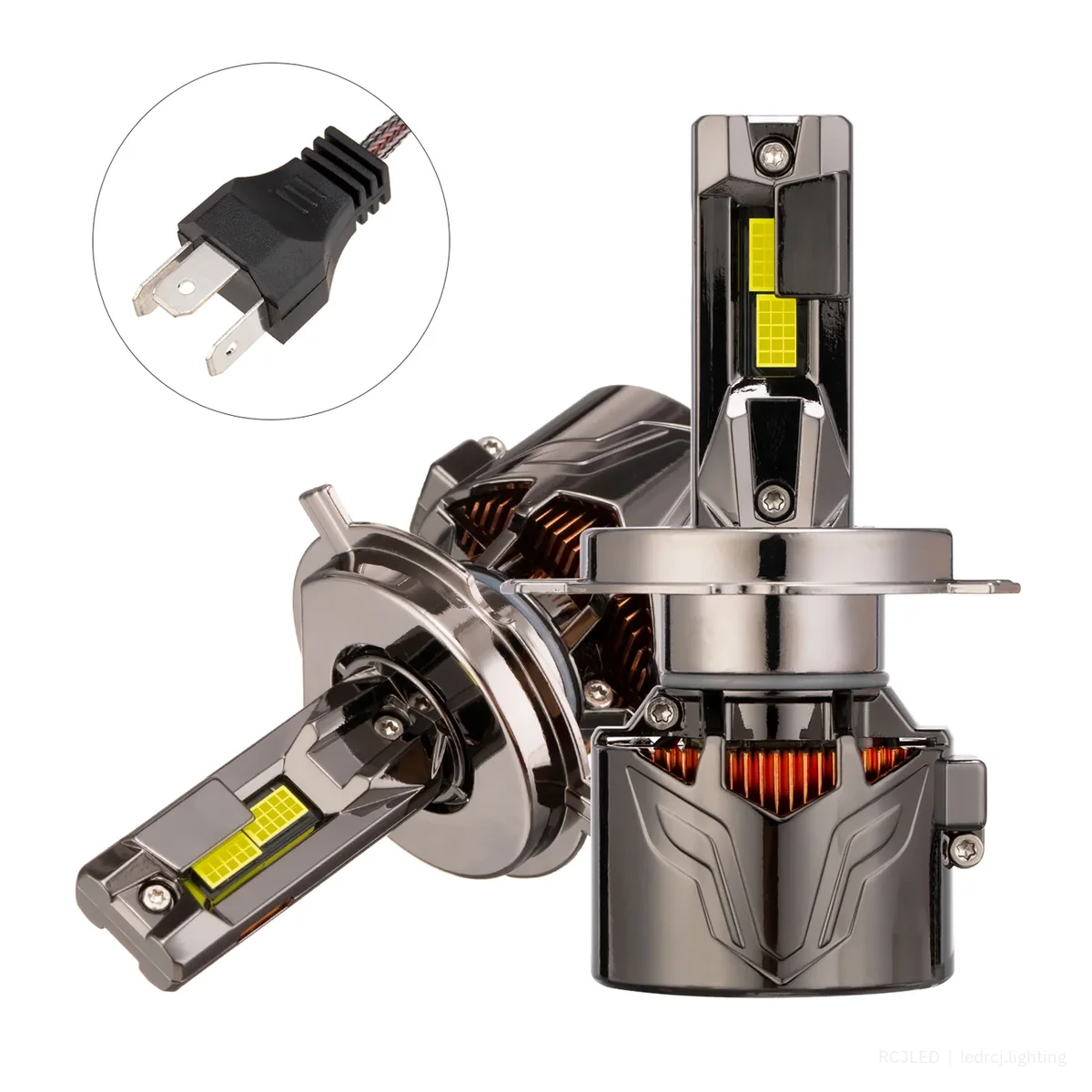 RCJLED S18 80W H7 LED Headlight