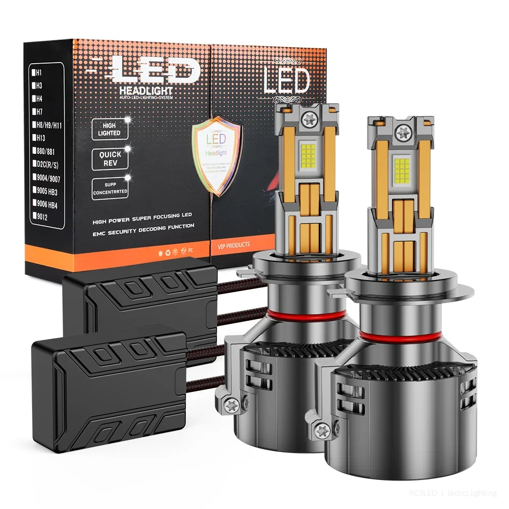 RCJLED ET185W H4/H7 LED Headlight