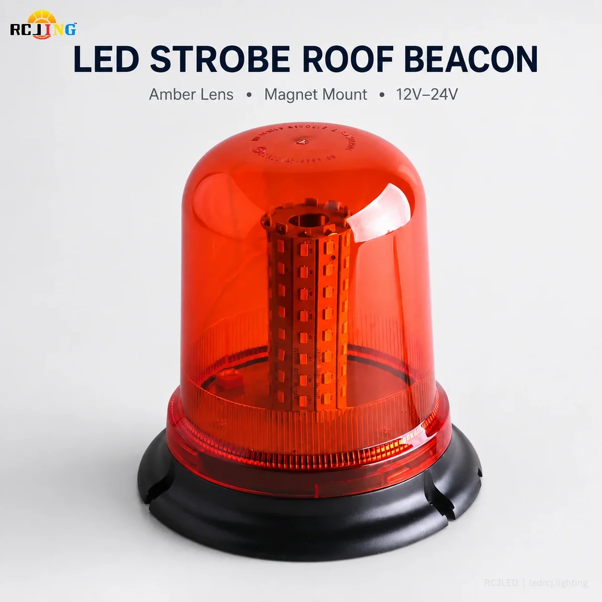 RCJLED Rotating LED Warning Beacon